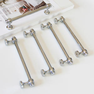 Tirador Moderno Rectangular de Aleación de Zinc para Muebles, Acabado Pulido, Duradero y Ecológico, para Cómodas, Cocinas y Comedores - Product Image 2