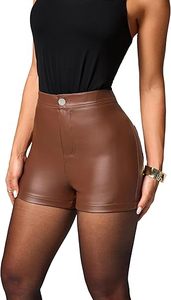 Factory Direct Custom Women Latex Leather Bodysuit and Mini Skirt <b>Set</b> Tight Fit PU Leather Clubwear Nightwear Party Outfit - Product Image 5