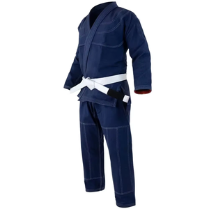 Tenue de BJJ et Karaté 2026 pour Adulte, Unisexe, 100% Coton, Bleu Marine, Durable, Vêtement d'Arts Martiaux Coupe Classique, Disponible à la Vente en Ligne - Product Image 3