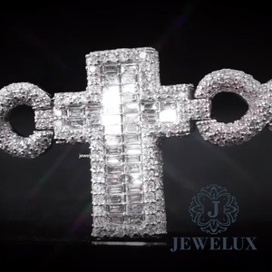 Bracelet Tennis Moissanite Tendance Plaqué Or Blanc, Chaîne Élégante pour Fêtes et Mariages à Prix Abordable - Product Image 3