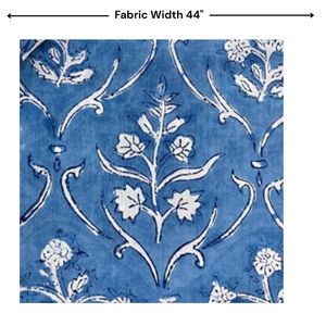 ผ้าฝ้ายทอมือพิมพ์ลายบล็อกอินเดีย เป็นมิตรกับสิ่งแวดล้อม ยั่งยืน ทนทาน ระบายอากาศได้ดี เหมาะสำหรับทำผ้าม่าน สไตล์โบโฮ โมเดิร์น นุ่มสบาย - Product Image 5