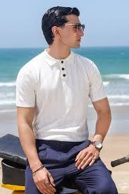 Polo pour homme Micah Corp, séchage rapide, respirant, STREET WEAR, vente en gros - Product Image 2