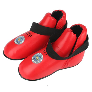 Top Selling ITF Approved Karate Semi Contact <b>Shoes</b> Professional Anti Slip <b>Soft</b> <b>Sole</b> Custom Brand Kickboxing Training Boots - Product Image 4