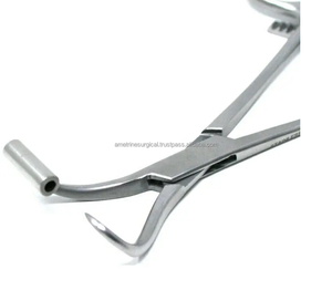 Ametrine Surgical German Stainless Steel Manual K Wire <b>Guide</b> <b>Clamp</b> Reduction Forceps CE Certified 6" Size Model APC-7 for - Product Image 3