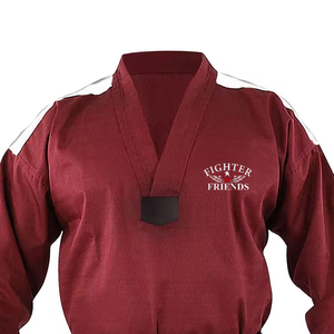 Uniforme de Taekwondo para Hombre, Sólido, con Logotipo Personalizado, Ropa de Artes Marciales, Uniforme de Taekwondo para Venta en Línea - Product Image 3