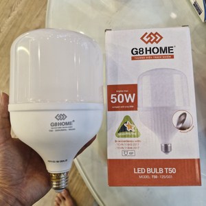 หลอดไฟ LED รูปตัว T 50W SKD DOB หลอดไฟ LED ประสิทธิภาพสูง 220V โครงอะลูมิเนียม 6500K 3600 ลูเมนส์ ขั้ว B22/E27 20000 ชั่วโมง - Product Image 4