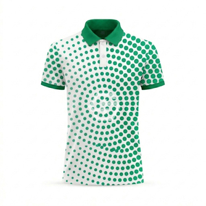 Polo de sport à manches courtes en polyester 100 % maille, personnalisable par sublimation, vente en gros - Product Image 5