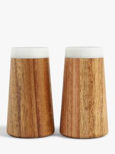 <b>Salt</b> pepper <b>shaker</b> set wooden <b>salt</b> <b>shaker</b> brass top <b>salt</b> <b>shaker</b> modern spice <b>shaker</b> kitchen <b>salt</b> dispenser pepper <b>shaker</b> set - Product Image 4