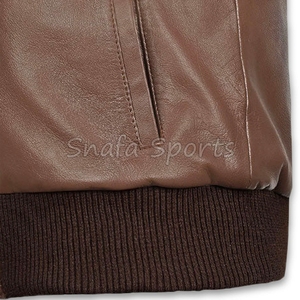 High Quality <b>Men</b> <b>Leather</b> <b>Jackets</b> Professional Manufacture Best Quality <b>Leather</b> <b>Jacket</b> With Custom Logo Design - Product Image 4