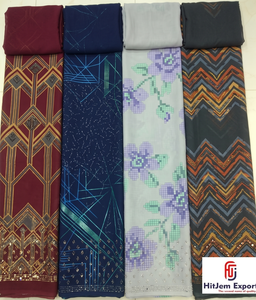 Tela de Poliéster Estampada Digital Personalizada, Textil Suave y Ligero para Prendas de Moda y Ropa - Product Image 4
