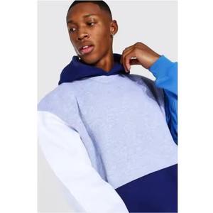 Sweat à capuche oversize pour homme, best-seller, nouveau design, épaules tombantes, tissu molletonné 100% coton, extensible, pour l'hiver - Product Image 5