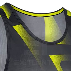 <b>Men</b> Breathable Basketball Tank Top Quick Dry Sleeveless Sports Jersey Custom Basketball Training Vest Lightweight Customized - Product Image 2