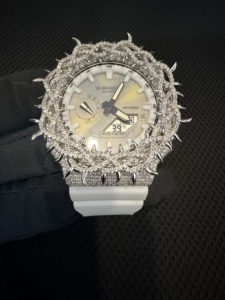 Reloj Automático de Lujo para Hombre Gshock, Caja con Cristal de Zafiro, Esfera Analógica con Indicador de Fecha, 42 mm, Cierre de Mariposa - Product Image 4