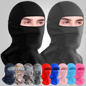Masque Balaclava en Maille Respirante pour le Ski, le Cyclisme et la Moto, avec Logo Personnalisé, Motif Camouflage, Couvre-Tout le Visage - Product Image 2