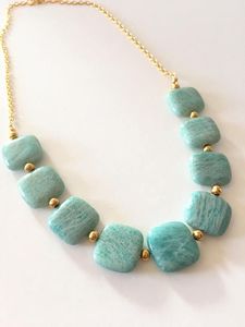 Collar de Resina Hecho a Mano de Alta Calidad para Mujer, Hermoso Collar de Moda con Cuentas y Cadena de Madera Pulida, Regalo Directo de la India - Product Image 1