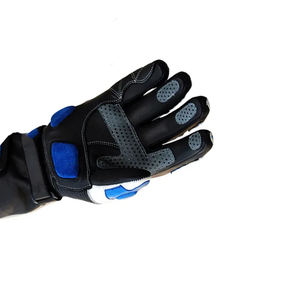 Guantes de Motocicleta Nomex Resistentes al Fuego, Puños Largos, Guantes de Carreras de Cuero con Protección Completa para los Dedos, Seguridad en Caso de Choque en Invierno - Product Image 5