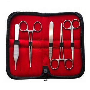 Kit de pratique de suture chirurgicale pour étudiants en médecine, en acier inoxydable, manuel, classe I, pour usage en clinique de chirurgie plastique, Java Surgical - Product Image 2