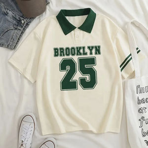 Men's Short Sleeve <b>Polo</b> <b>Shirt</b> <b>Striped</b> Custom Boxy Fit Blank <b>Polo</b> Neck T <b>Shirt</b> Custom Logo <b>Striped</b> Short Sleeve <b>Polo</b> <b>Shirts</b> - Product Image 1