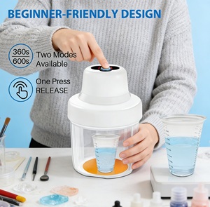 เครื่องกำจัดฟองอากาศเรซิ่นระดับเริ่มต้น, เครื่องดูดฟองอากาศสำหรับผสมกาวอีพ็อกซี่เรซิ่น AB เหมาะสำหรับอีพ็อกซี่เรซิ่นและซิลิโคน - Product Image 3