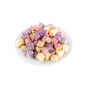 Gouttes de yaourt lyophilisé en gros aux saveurs fraise, mangue, myrtille, snack de yaourt lyophilisé riche en protéines, usine OEM - Product Image 1