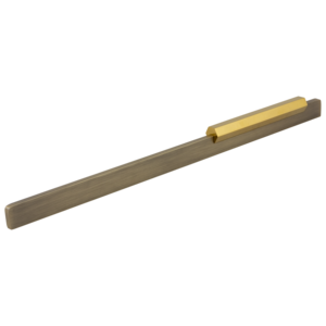 Modern Flat Panel Wardrobe Edge Profile Handle Surface Mounted Aluminium Cabinet Pull Furniture Hardware For Home Cupboard <b>Door</b> - Product Image 3