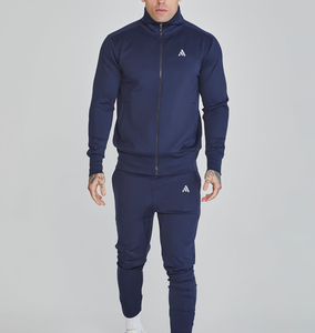 Survêtement unisexe à capuche et fermeture éclair intégrale personnalisé en polyester/coton écologique avec impression de logo sur mesure - Product Image 1