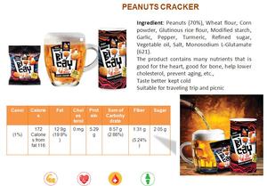 Smoky CRAKE Coated Peanuts Crunchy Savory Snack with Rich Grilled Flavor for Retail Snack Brands Vending Supply - Product Image 6