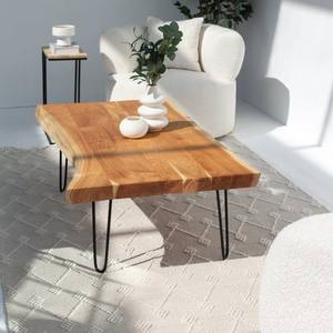 Table basse Vandana Astra Flux Light en bois d'acacia pour salon moderne et décoration contemporaine - Product Image 4