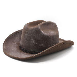 Travel Ready Western Cowboy <b>Hat</b> American Export Style 100% Polyester <b>Summer</b> Casual Fashionable High Quality Material - Product Image 4