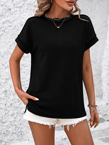 Women New Hot Sale <b>Yoga</b> <b>Yoga</b> Tee Lady Casual High Stretch Sports <b>T</b>-<b>shirt</b> Female Sexy Midriff Running Gym Top - Product Image 2