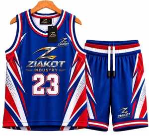 Vente en gros directe ZIAKOT INDUSTRY Maillot de basket authentique rétro personnalisé rose clair blanc-vert - Product Image 1