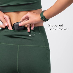 Leggings taille haute avec soutien abdominal, contrôle du ventre extra ferme, tissu de compression sans couture pour l'entraînement - Product Image 5