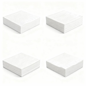 Serviettes en papier carrées de qualité commerciale, douces, hygiéniques, jetables, pour café et table à manger - Product Image 5