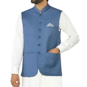 Chaleco Formal de Poliéster Negro de Manga Corta para Hombre, Personalizable con Botones, Transpirable y Resistente al Viento, con Logotipo Impreso Personalizado para Verano - Product Image 1