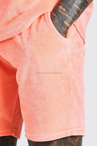 Survêtement d'été pour hommes personnalisé 2 pièces 100% coton T-Shirt et short ensemble Les hommes portent des ensembles courts T-Shirt avec short Twin Set - Product Image 5