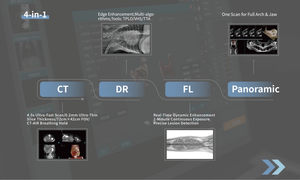 Système de tomodensitométrie conique vétérinaire CT/DR/FL/<span class=keywords><strong>Panoramique</strong></span> 4 en 1, équipement de diagnostic radiologique vétérinaire - Product Image 2