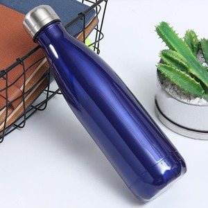 Bouteille d'eau en cuivre pur moderne mat polonais étanche et joint moins avec Ayurveda et Yoga avantages pour la santé - Product Image 1