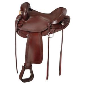 Sillín de Carreras Inglés Transpirable y Sostenible de Cuero Genuino Absorbente de Sudor para Jinetes Hombres y Mujeres, Fabricado por BS International - Product Image 1