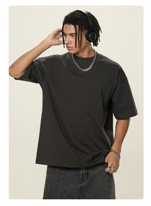 Camiseta de Verano para Hombre, Personalizada con Serigrafía, Cuello Redondo, Manga Corta, Nueva Camiseta Informal de Lujo para Gimnasio, Precio Bajo, Alta Calidad - Product Image 6