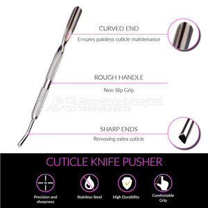 Juego de Empujadores de Cutículas Premium, Juego Completo de Empujadores de Cutículas, Estuche de Almacenamiento Portátil con Herramientas de Calidad para el Cuidado Diario de las Uñas - Product Image 3