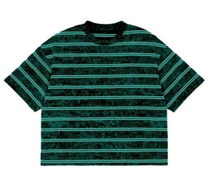 เสื้อยืดลายทางผ้าฝ้ายระบายอากาศดี น้ำหนักเบา สำหรับผู้ชาย รุ่นซัมเมอร์ 2026 ขายส่ง - Product Image 3