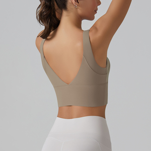 Top Deportivo de Yoga con Tirante Único Asimétrico, Sin Costuras, Convertible, Estampado Azul, Cintura Media, Elástico, Spandex/Poliéster - Product Image 5