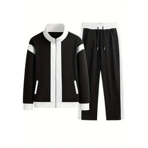 Chándal personalizado de alta calidad, transpirable, de algodón, para hombre, con colores, tallas y logotipo personalizados, OEM/ODM - Product Image 2