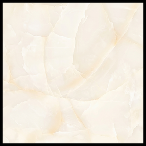 Baldosa de Porcelana con Aspecto de Mármol Beige Crema de 600X1200mm, Baldosa de Cerámica Pulida Brillante Antideslizante para Paredes y Pisos de Hoteles - Product Image 1
