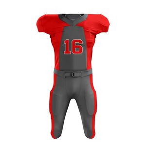 New Arrival Breathable Plus Size Short Printed American Football Uniform Wholesale Price Latest Design Set - Product Image 2