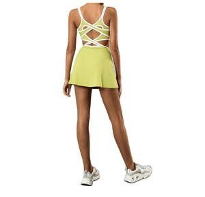 Uniforme de Tenis para Mujer que Absorbe la Humedad, Ropa Deportiva, Conjunto Deportivo Cómodo para Partidos de Tenis, Prácticas de Fitness y Uso Diario - Product Image 4