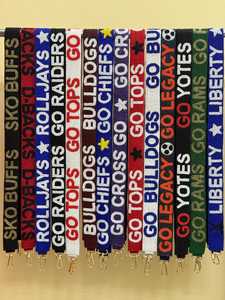 Handmade Beaded Gameday Purse <b>Strap</b> with Free Clear Bag - Product Image 3