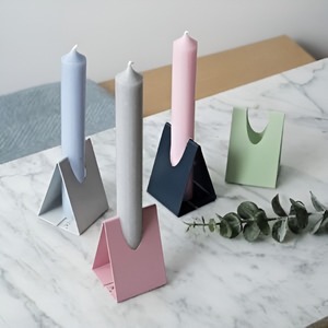 Nouveauté, ensemble de 4 porte-bougies en acier inoxydable au design simple pour la décoration de table à un prix raisonnable - Product Image 3