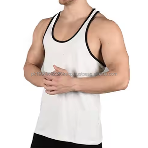 Camiseta sin Mangas Personalizada para Hombre, de Alta Calidad, 100% Algodón, Cómoda, para Fitness, Gimnasio, Deportes, Casual, Transpirable, Diseño 3D - Product Image 1