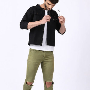 Nouvelle collection : Veste en jean légère pour homme, grande taille, idéale pour l'extérieur - Product Image 5